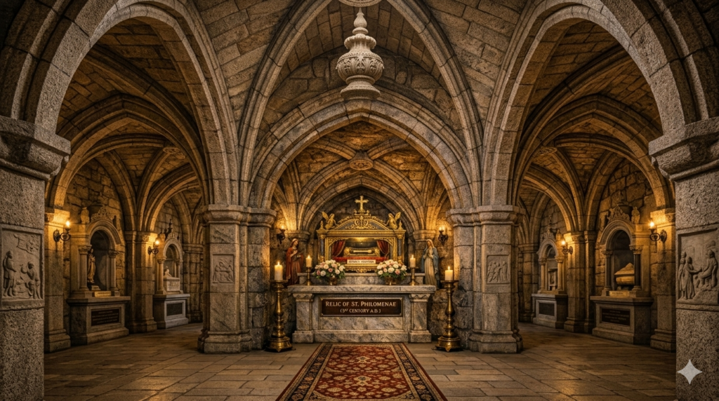 ancient crypt of st philomena's church mysuru housing relic of 3rd century saint philomena hidden secret of mysore karnataka
