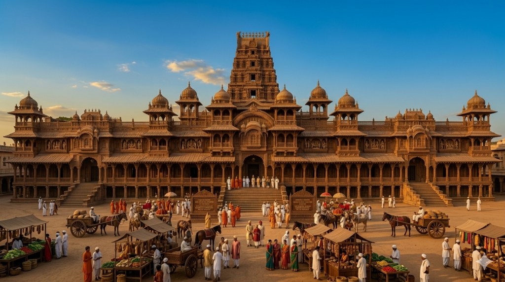 historic mysore palace original wooden structure with royal court and traditional market unknown facts about mysuru heritage karnataka
